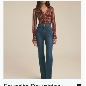 Favorite Daughter VALENTINA SUPER HIGH RISE MINI BOOT in color Ludlow. Size 29